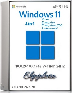 Windows 11 4in1 Version 24H2 (x64) Elgujakviso Edition (v.05.10.24)