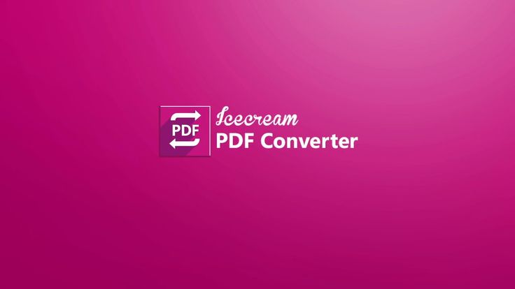 Обзор программы Icecream PDF Converter