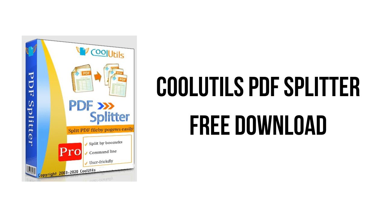 Обзор программы Coolutils PDF Splitter