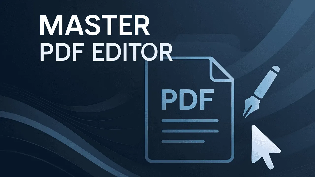 Обзор программы Master PDF Editor
