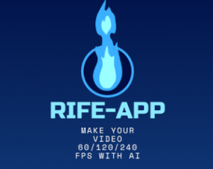 Rife-App 3.33 - AI video interpolation (x86, x64) (ex DAIN-App) [2022, ENG]