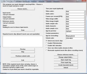 Video Repair Tool 1.61 (HD Video Repair Utility) portable x86 [2011, ENG] (Ремонт файлов видео (MOV, MP4, 3GP, M4V))