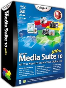 Cyberlink Media Suite 10 Ultra 10.00.152603 x86 x64 [2012, ENG]