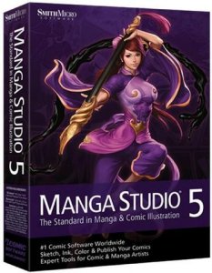 Manga Studio EX 5 5.0.5 x86 x64 (+Materials) [2015, ENG]