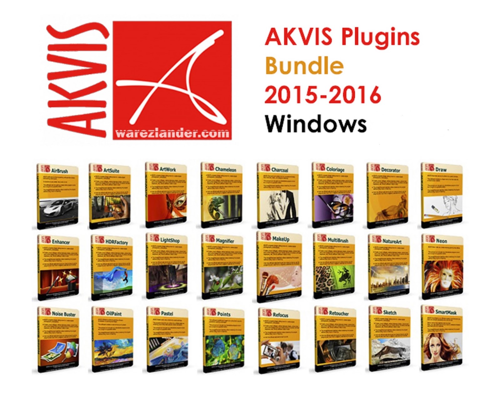 AKVIS Bundle 2024.01 x64 [2024, Multi] Portable by syneus